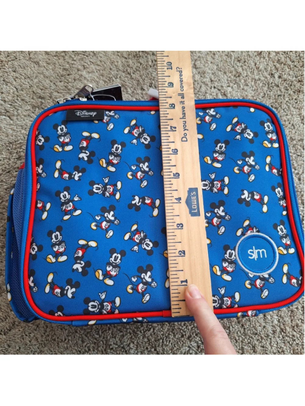 NEW Simple Modern Disney Hadley 2.0 Lunch Box 4-Piece Set Mickey Mouse Ice Pack